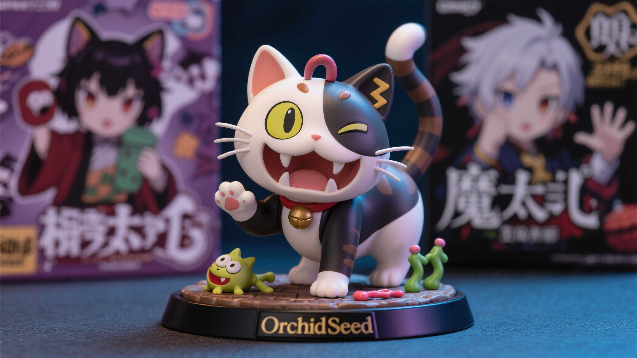 Orchid Seed发布《魔太郎原创系列》恶作剧猫咪手办
