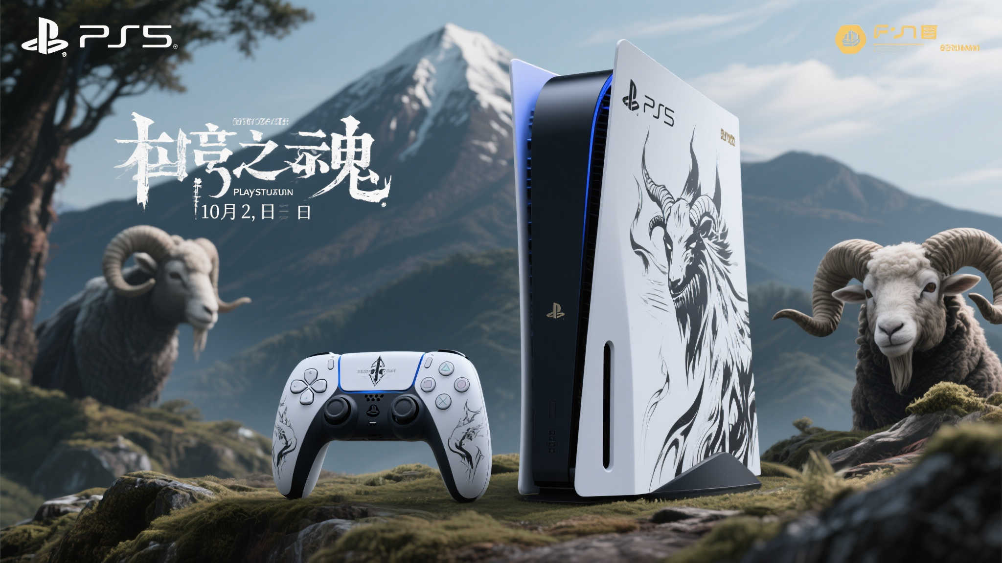 《羊蹄山之魂》PS5特别版发布：双配色即将上市，10月2日见！
